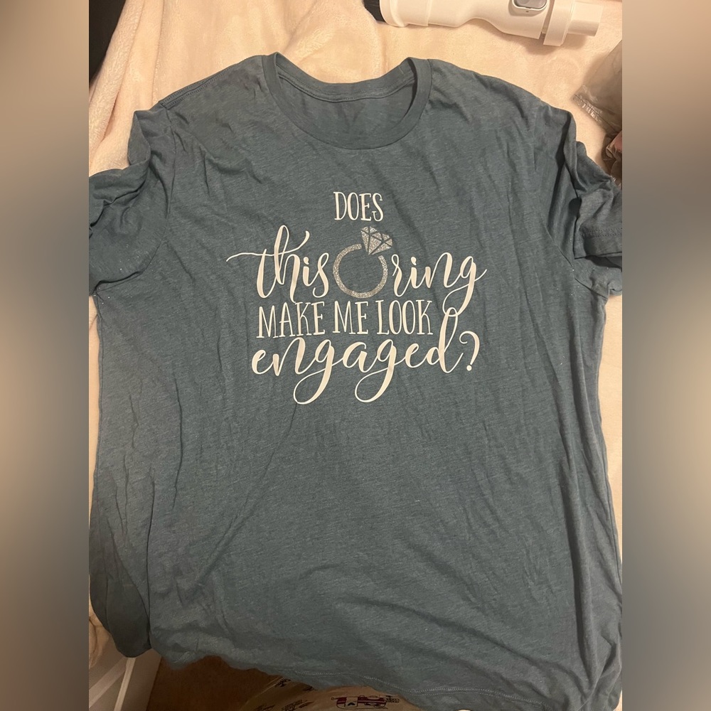 Plus Size Engagement Shirts